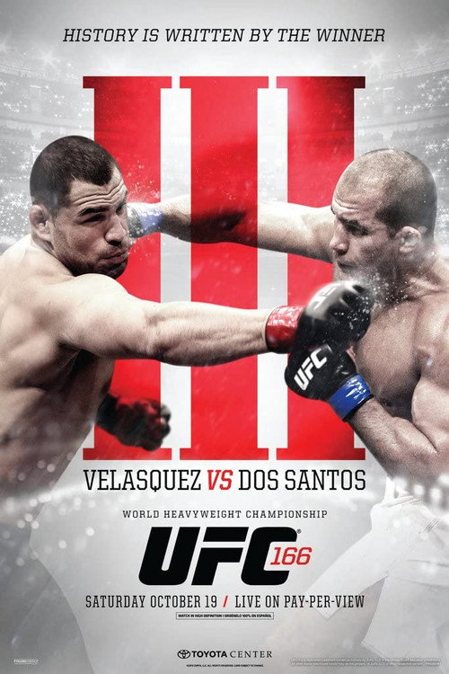 UFC 166: Velasquez vs. Dos Santos III постер
