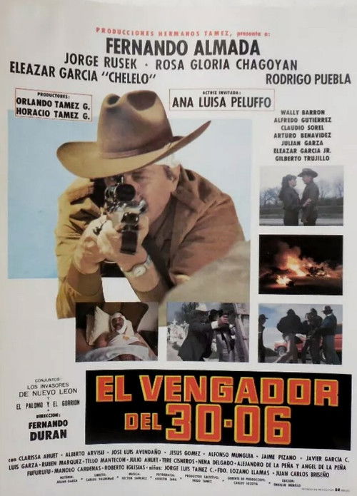 El vengador del 30-06 постер