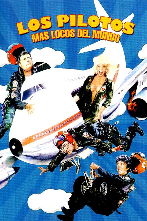 Los pilotos más locos del mundo постер