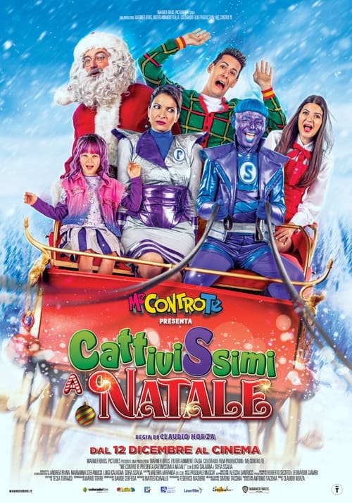 Me contro Te presenta Cattivissimi a Natale постер