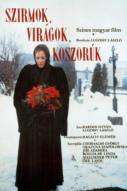 Szirmok, virágok, koszorúk постер