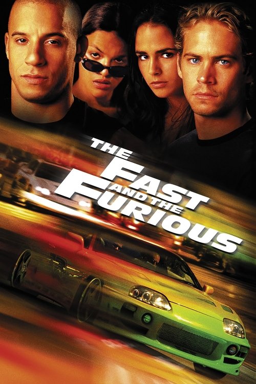 The Fast and the Furious постер