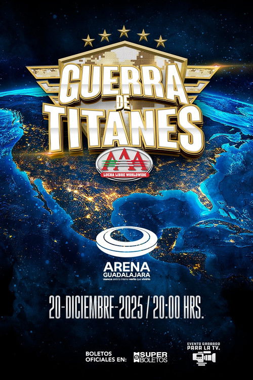 AAA Guerra de Titanes постер