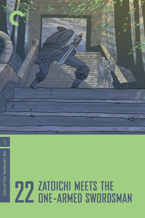 Zatoichi Meets the One-Armed Swordsman постер