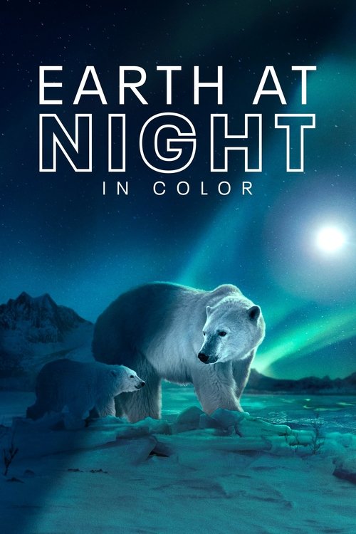 Earth at Night in Colour постер