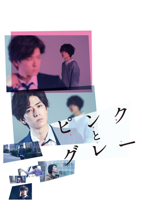 ピンクとグレー постер