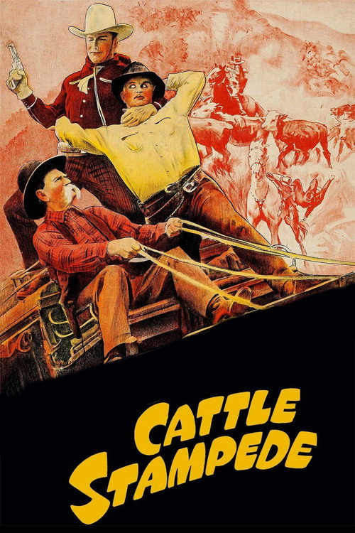 Cattle Stampede постер