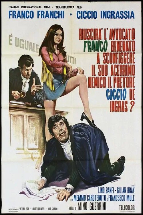Riuscirà l'avvocato Franco Benenato a sconfiggere il suo acerrimo nemico il pretore Ciccio De Ingras? постер