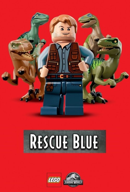 LEGO Jurassic World: Rescue Blue постер