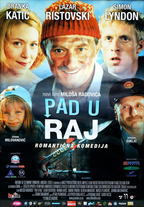Pad u raj постер