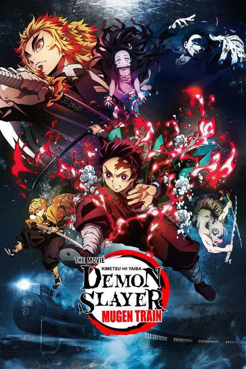 Demon Slayer -Kimetsu no Yaiba- The Movie: Mugen Train постер