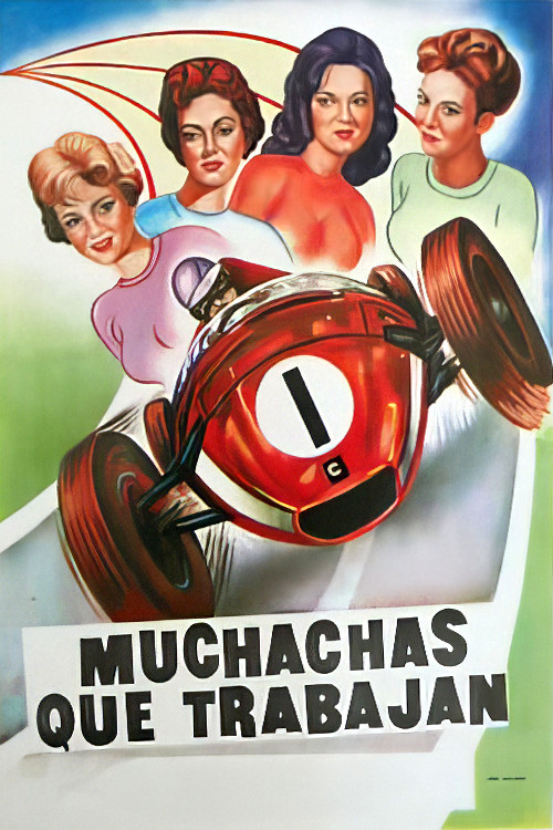 Muchachas que trabajan постер