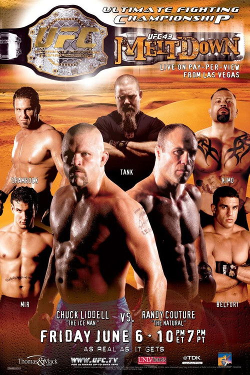 UFC 43: Meltdown постер