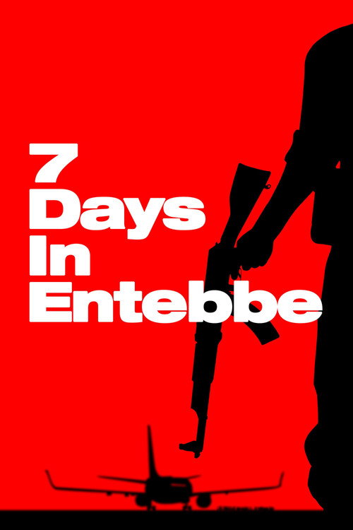 7 Days in Entebbe постер