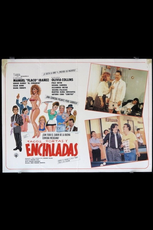 Tacos, tortas y enchiladas постер