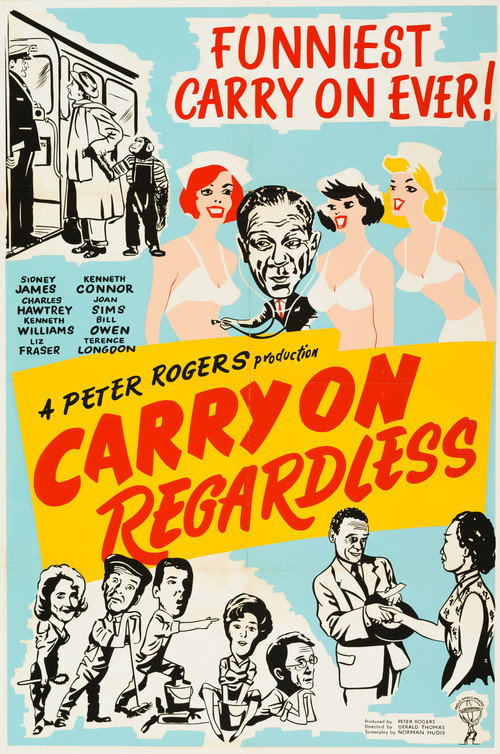 Carry On Regardless постер