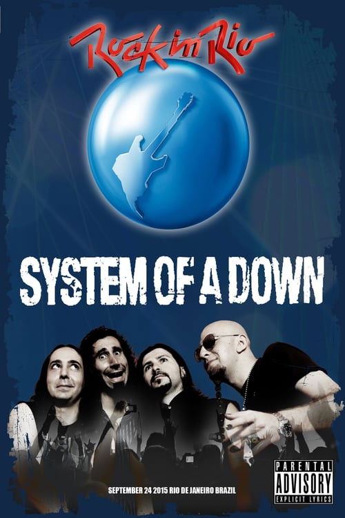 System of a Down - Rock in Rio постер
