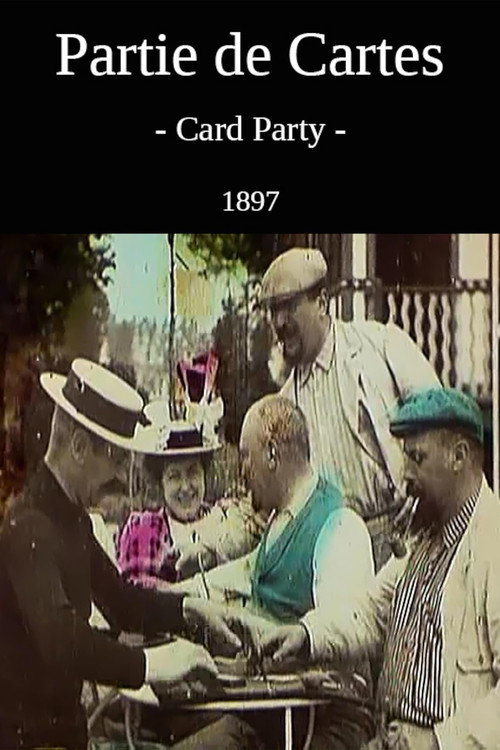 Partie de cartes постер