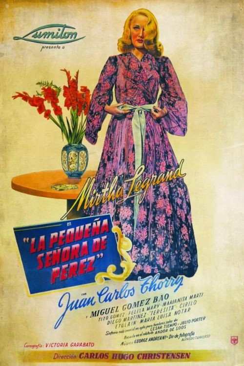 La pequeña señora de Pérez постер