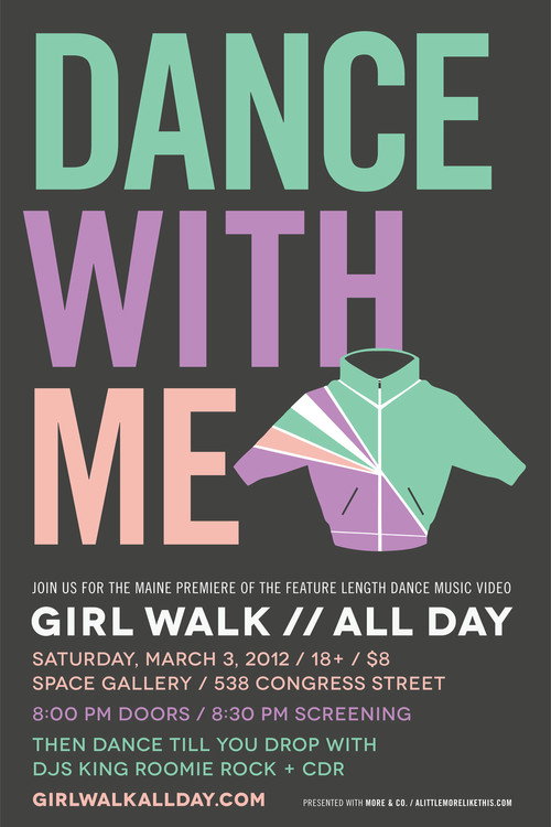 Girl Walk // All Day постер