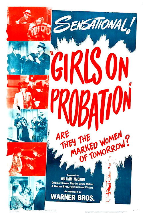 Girls on Probation постер
