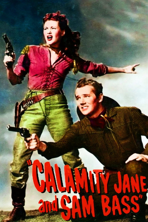 Calamity Jane and Sam Bass постер