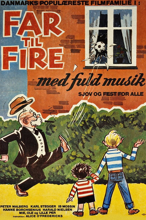 Far til fire med fuld musik постер