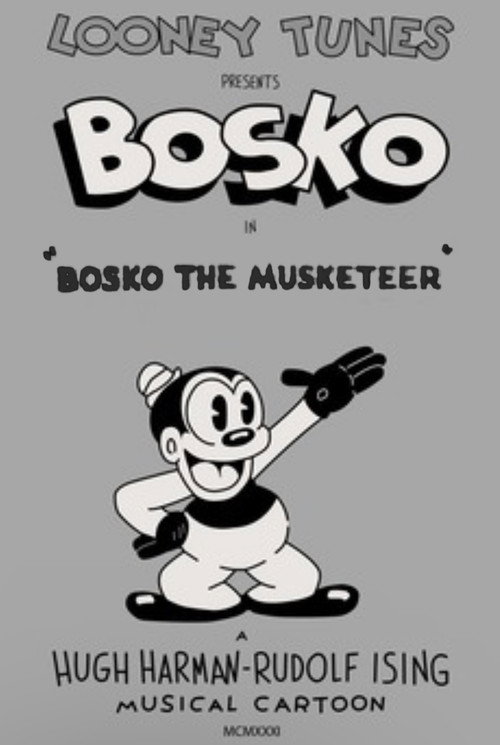 Bosko the Musketeer постер
