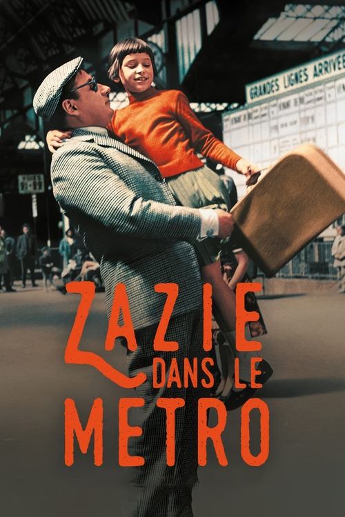 Зази в метро постер