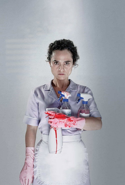 Уборщица постер