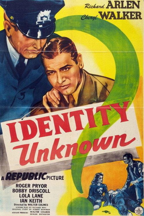 Identity Unknown постер