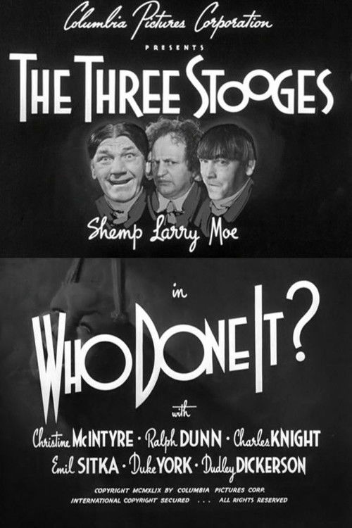 Who Done It? постер