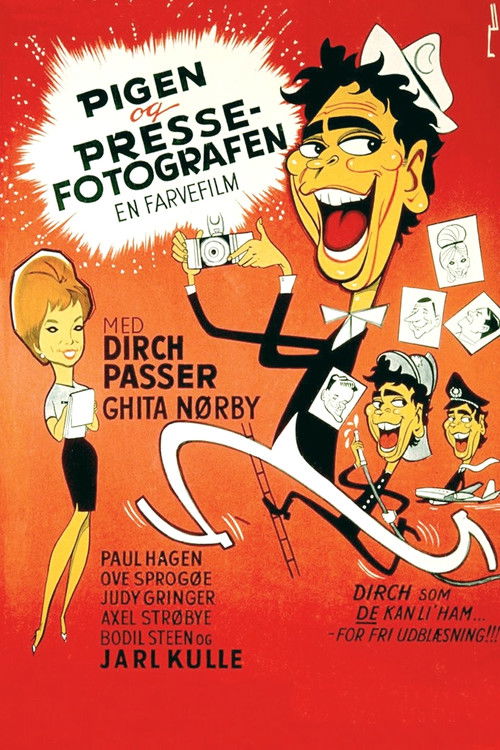 Pigen og pressefotografen постер