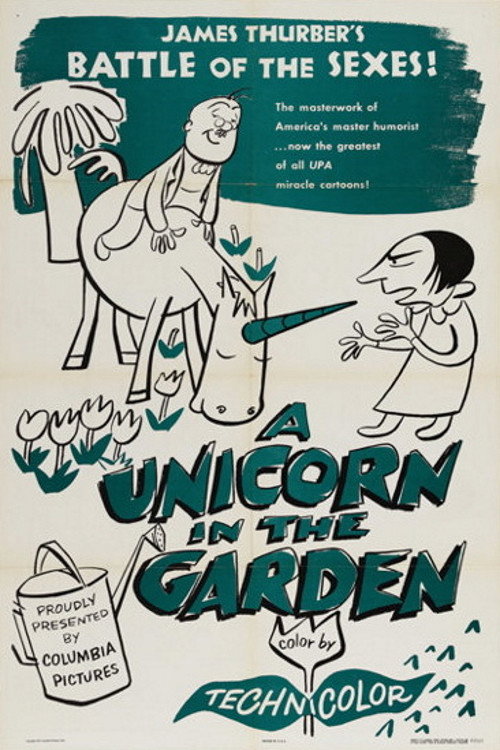 The Unicorn in the Garden постер