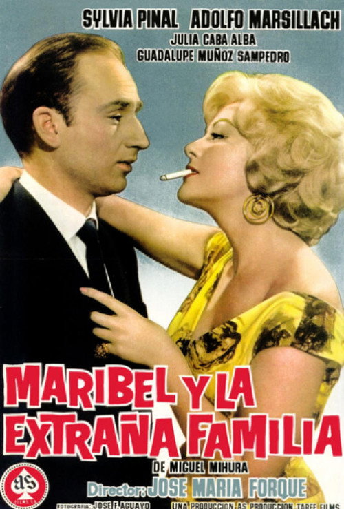 Maribel y la extraña familia постер
