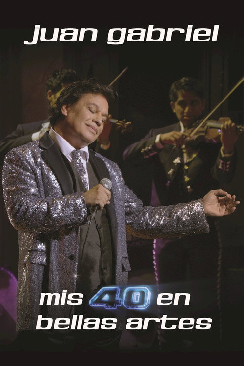 Juan Gabriel: Mis 40 en Bellas Artes постер