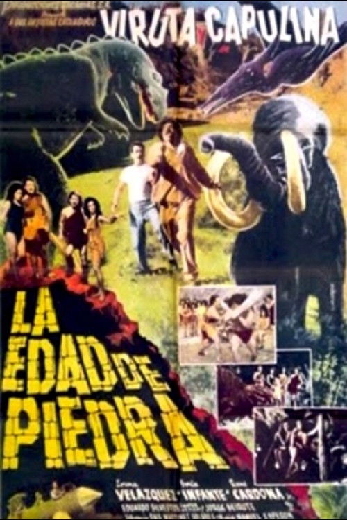La edad de piedra постер