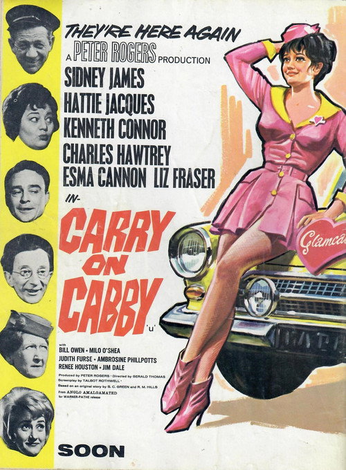 Carry On Cabby постер