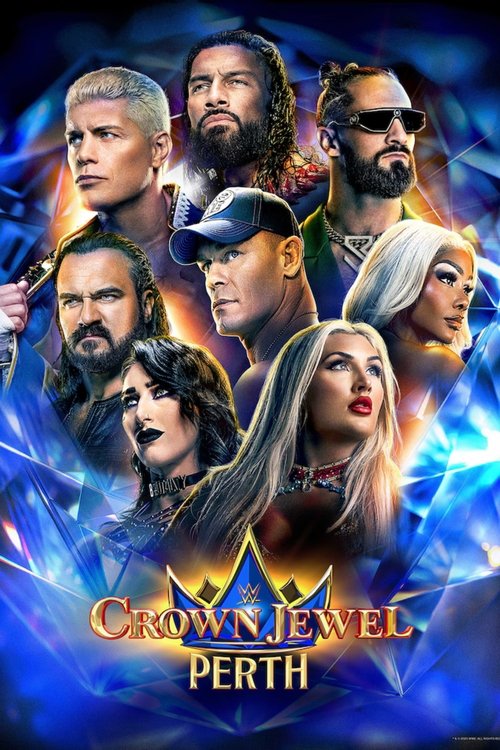 WWE Crown Jewel 2025 постер