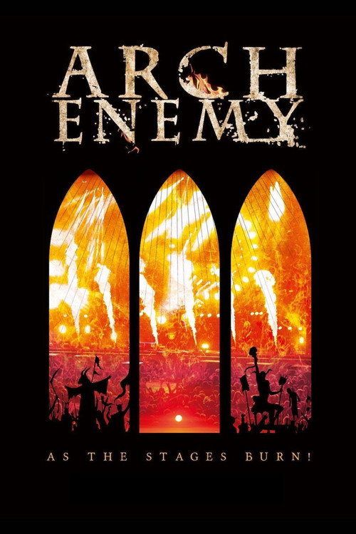 Arch Enemy - As The Stages Burn! постер
