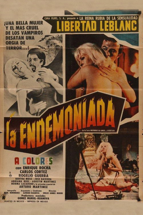 La endemoniada постер
