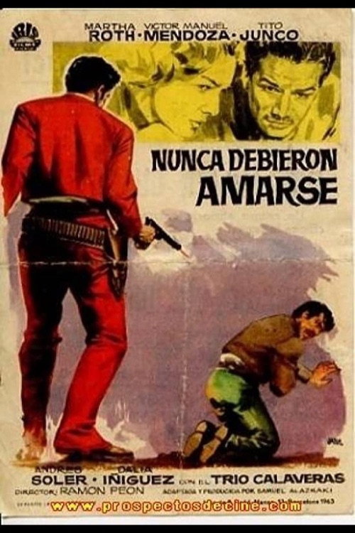 Nunca debieron amarse постер