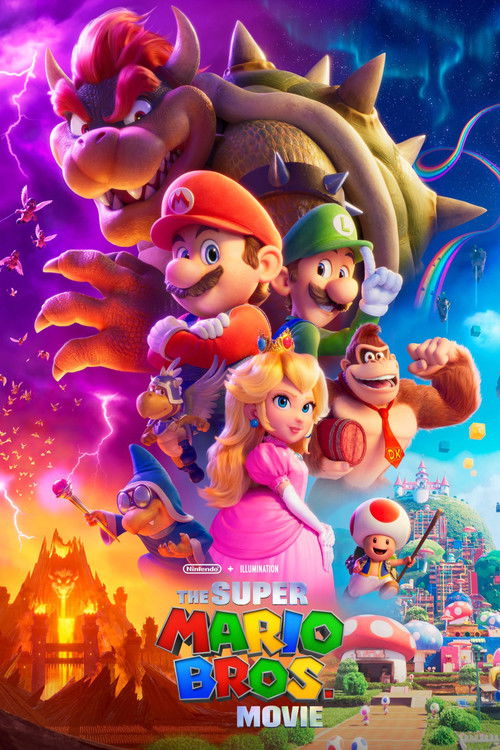 The Super Mario Bros. Movie постер