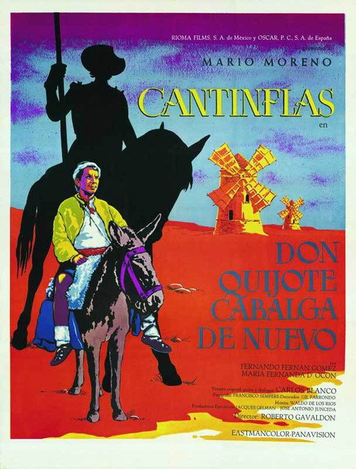 Don Quijote cabalga de nuevo постер