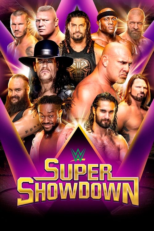 WWE Super ShowDown 2019 постер