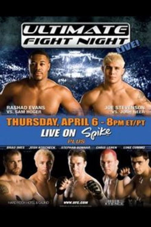 UFC Fight Night 4: Bonnar vs Jardine постер