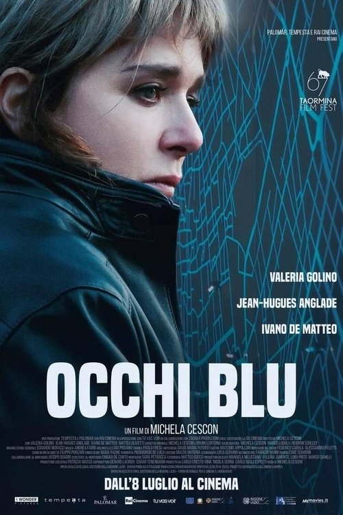 Occhi Blu постер
