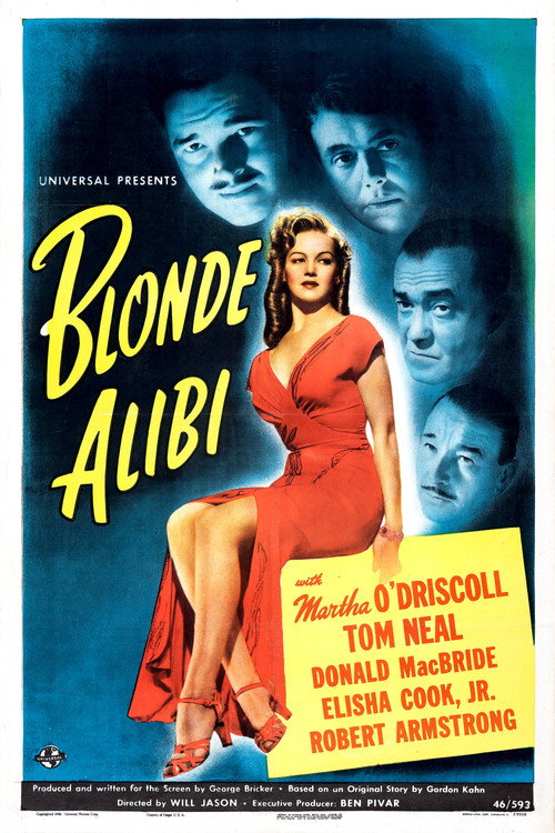 Blonde Alibi постер