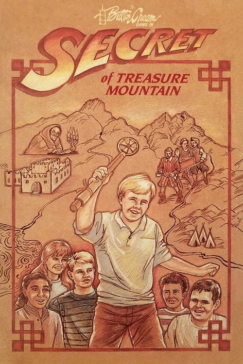 The Buttercream Gang in: Secret of Treasure Mountain постер