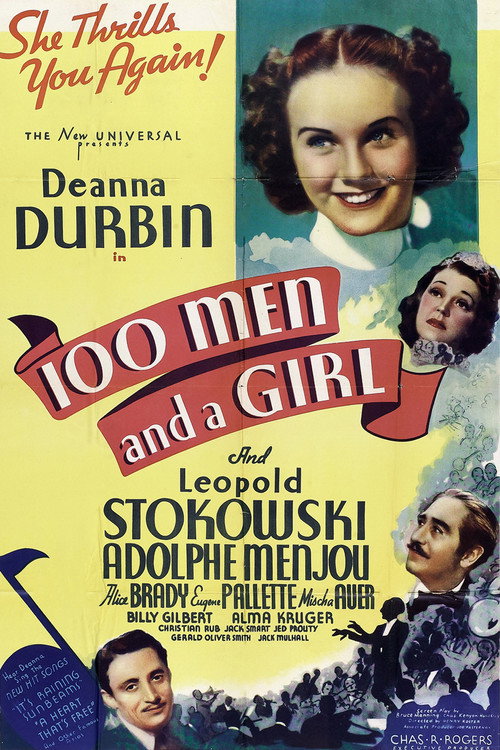 One Hundred Men and a Girl постер